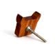Kids Handmade Acacia Wood Tiger Knob